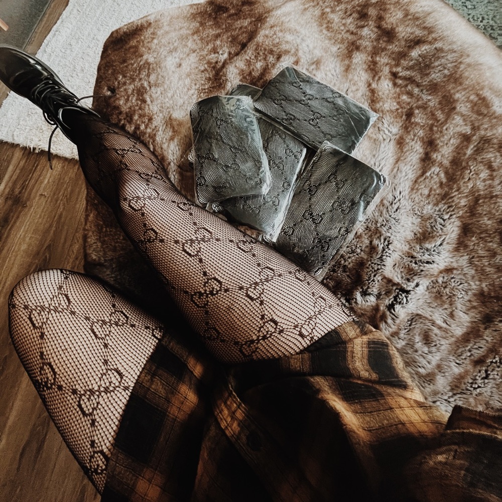Gucci Fishnet leggings